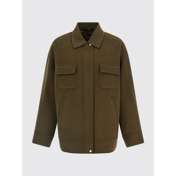 Max Mara Studio Jacket Woman Kaki